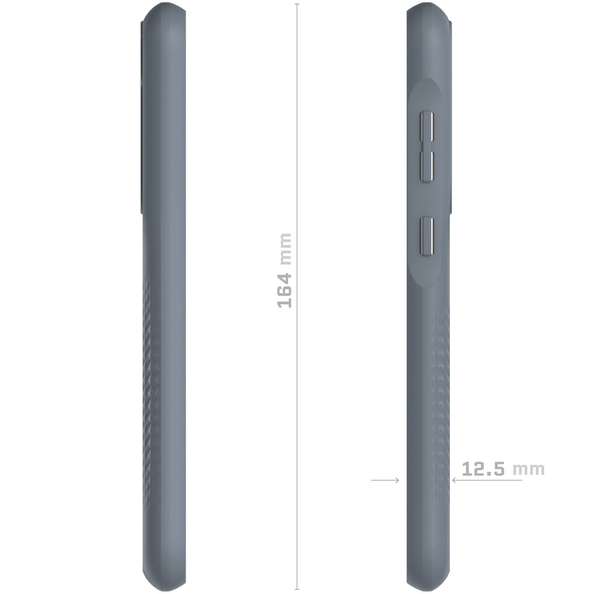 Galaxy S23 Plus Gray Case Clear