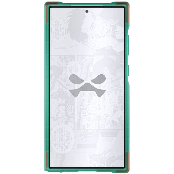 Galaxy S23 Ultra Teal Case Clear