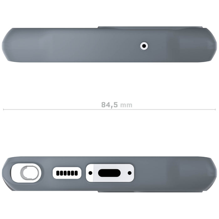 S23 Ultra Gray Case Clear