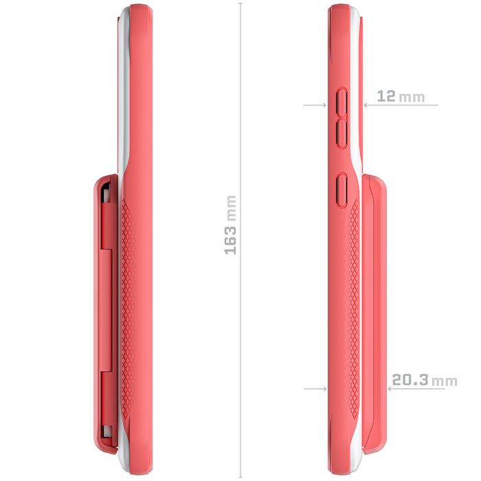 Galaxy S23 Plus Case Pink Wallet Credit Card Holder