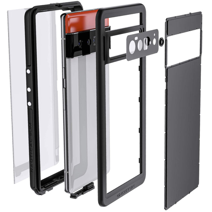 Pixel 6 Pro Case Waterproof Screen Protector