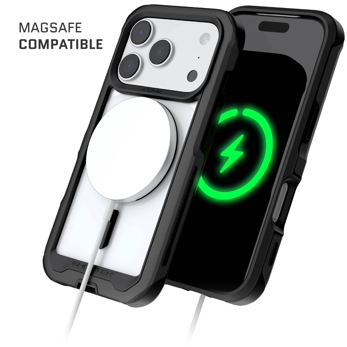 iPhone 18 Pro Case Black MagSafe Aluminum Metal Bumper
