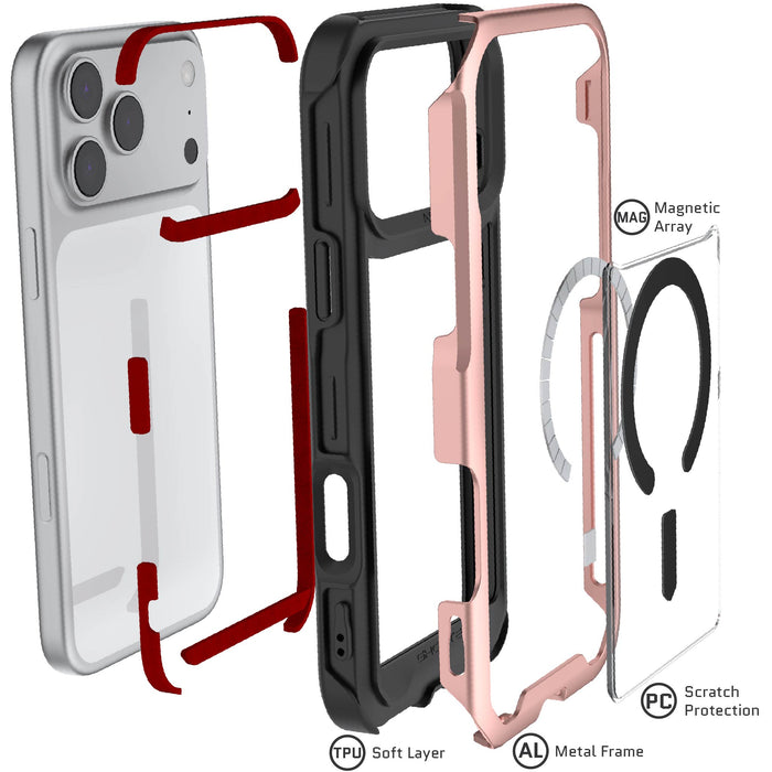iPhone 17 Pro / Max Aluminum MagSafe Cases — ATOMIC
