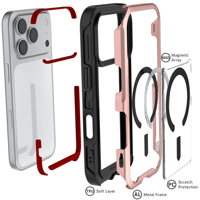 iPhone 17 Pro / Max Aluminum MagSafe Cases — ATOMIC