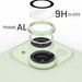 iPhone 15 Plus Camera Lens Protector Tempered Glass Green