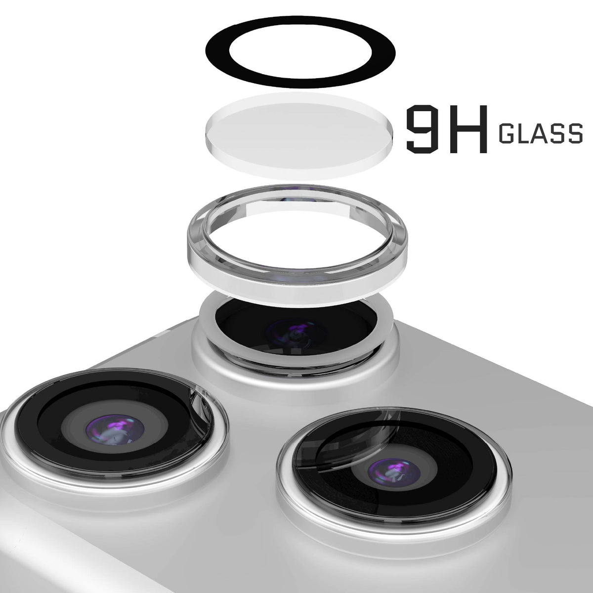 iPhone 17 Pro Camera Lens Protector Glass