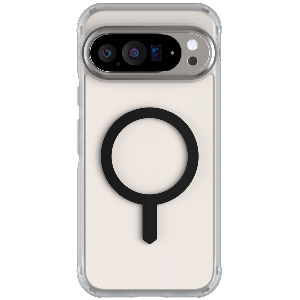 Pixel 10 Pro XL Case Clear Matte MagSafe Magnetic Protective Phone Cover