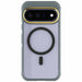 Pixel 11 Case Clear Gray MagSafe Magnetic Ring Protective Phone Cover