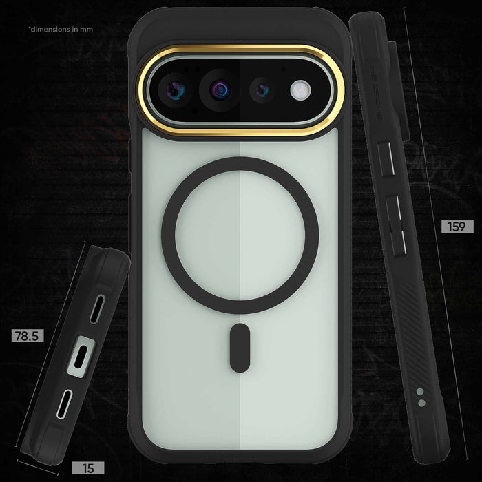 Google Pixel 11 Pro Case Clear Black