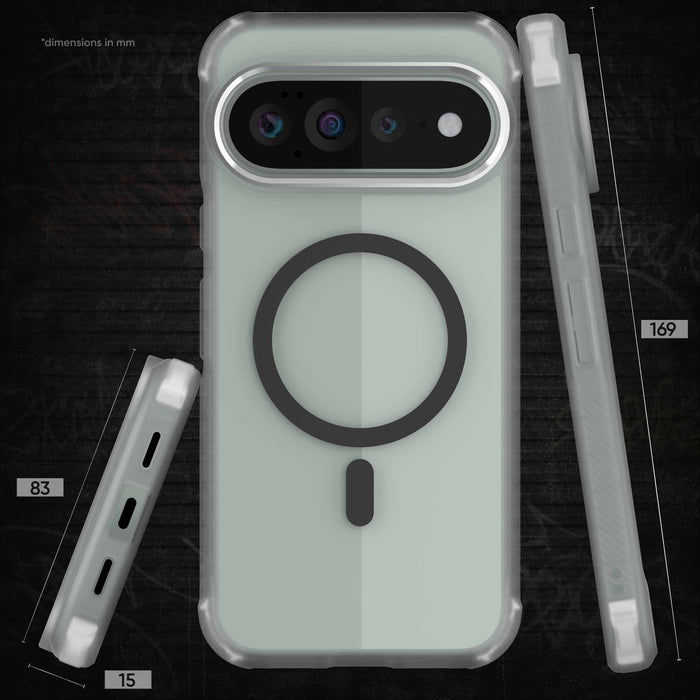 Google Pixel 11 Pro XL Case Clear MagSafe Magnetic Ring Protective Phone Cover
