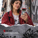 Google Pixel 11 Case Clear Red MagSafe Magnetic Ring