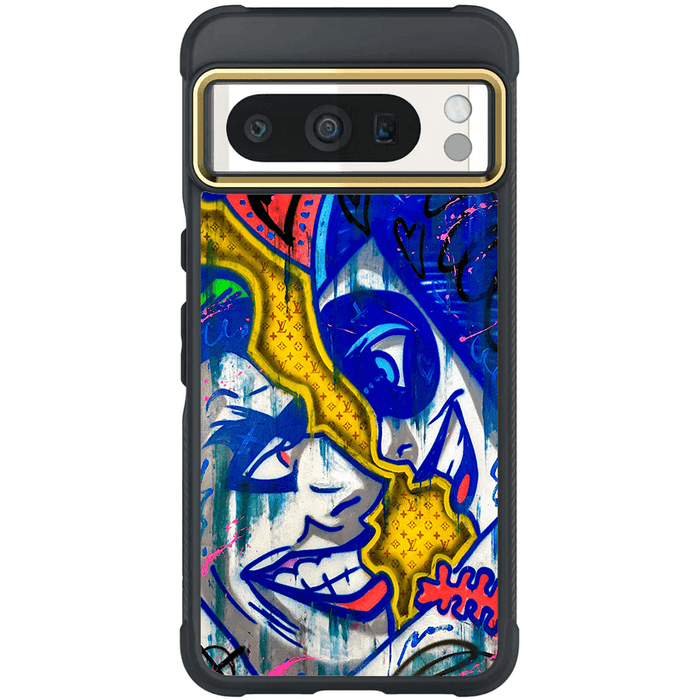 Google Pixel 8 Pro Joker & Harley Quinn - Mad Love x Louis Vuitton Case Phone Cover