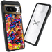 Pixel 8 Pro Spiderman vs Superman Spraypaint Case 