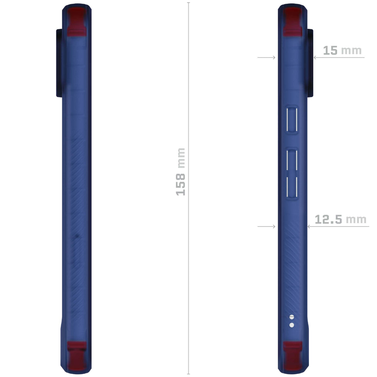 Pixel 8a Blue Phone Case