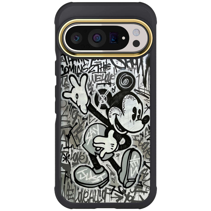 Pixel 9 Pro Mickey Mouse Everything Turns Grey Case