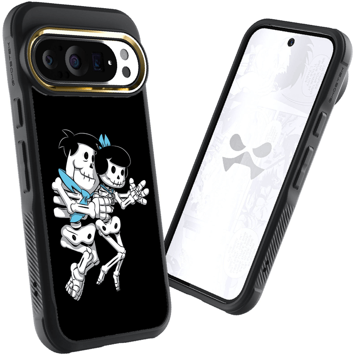 Google Pixel 9 Pro XL Sleeping Together Museum Edition by RX Strip Artist Artwork Protective Phone Case Limited Edition Collab Cover