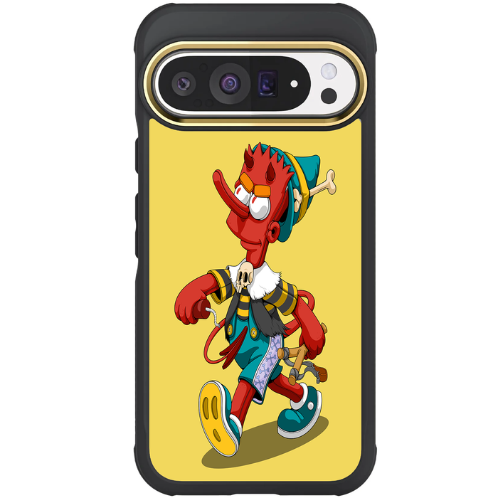 Google Pixel 9 Pro XL BAROCCHIO DEVIL by Dhani Barragán Artist Artwork Protective Phone Case Limited Edition Collab Cover