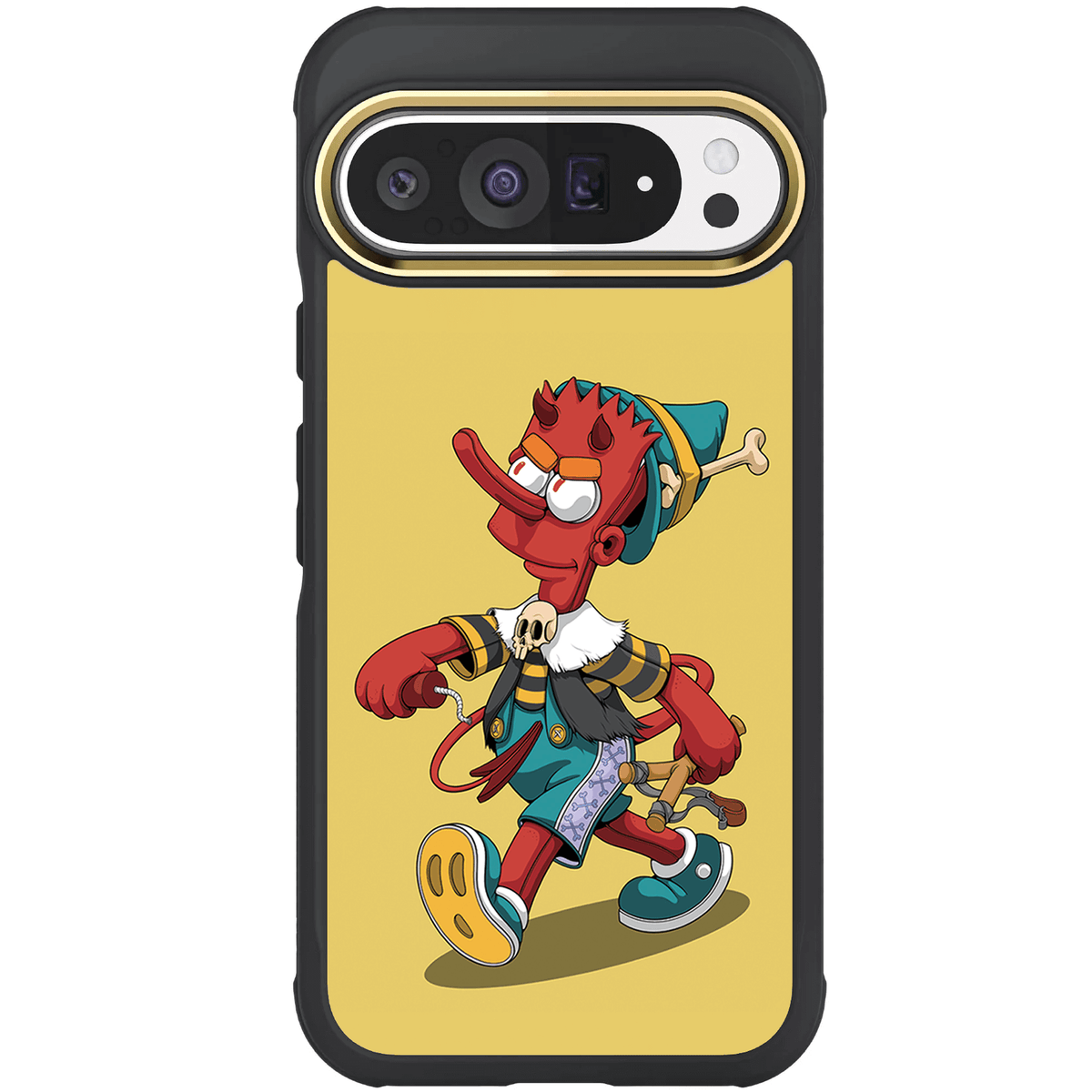 Google Pixel 9 Pro XL BAROCCHIO DEVIL by Dhani Barragán Artist Artwork Protective Phone Case Limited Edition Collab Cover