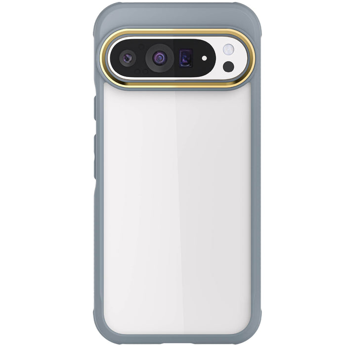 Pixel 9 Pro XL Case Grey Clear Cover Silicone