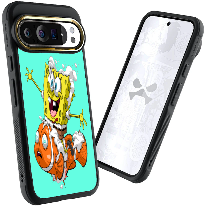 Pixel 9 Pro XL NOT SO FUNNY by Dhani Barragán Artist Artwork Protective Phone Case Limited Edition Collab Cover