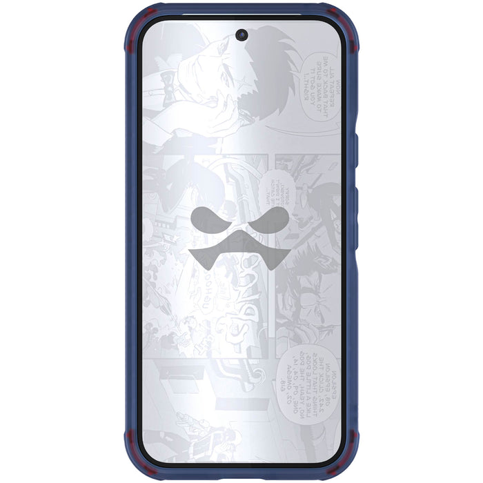 Pixel 9 Pro XL Case Blue Clear Cover