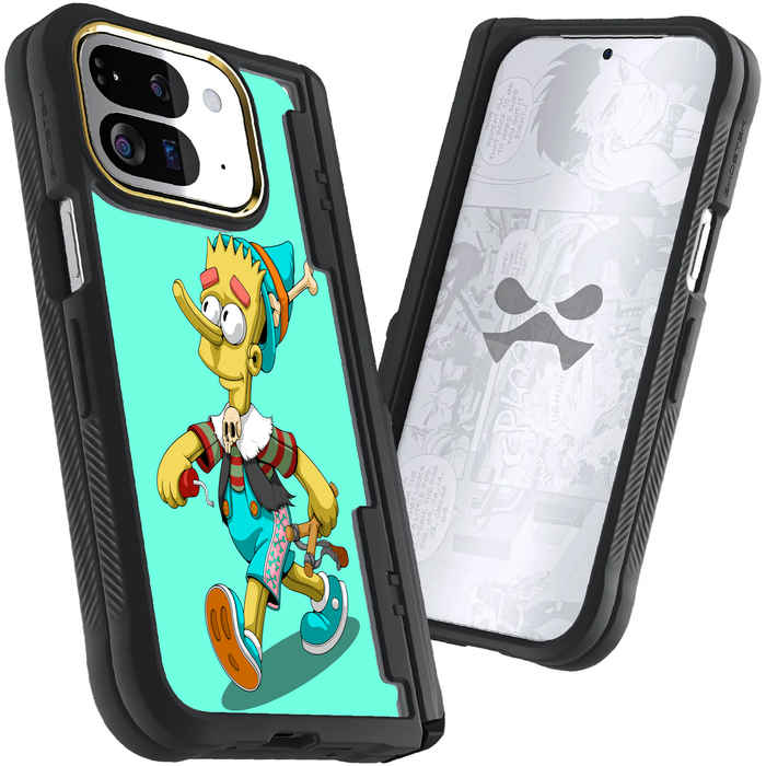 Google Pixel 9 Pro Fold BAROCCHIO by Dhani Barragán Artist Artwork Protective Phone Case Limited Edition Collab Cover