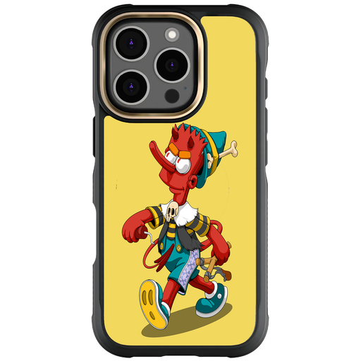 iPhone 16 Pro BAROCCHIO DEVIL by Dhani Barragán Artist Artwork Protective Phone Case Limited Edition Collab Cover