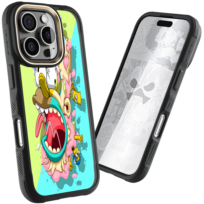 Apple iPhone 16 Pro DECONSTRUCTED YINYÁNG by Dhani Barragán Artist Artwork Protective Phone Case Limited Edition Collab Cover