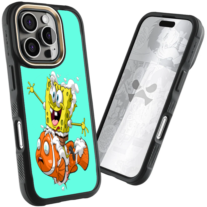 Apple iPhone 16 Pro NOT SO FUNNY by Dhani Barragán Artist Artwork Protective Phone Case Limited Edition Collab Cover