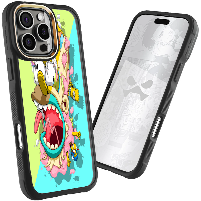 iPhone 16 Pro Max DECONSTRUCTED YINYÁNG by Dhani Barragán Artist Artwork Protective Phone Case Limited Edition Collab Cover