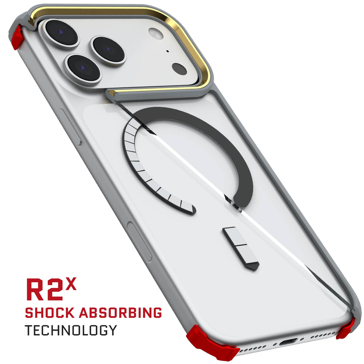 iPhone 18 Pro Max Case Gray Clear MagSafe Protective Phone Cover Shockproof Magnetic Mag Safe Slim Thin