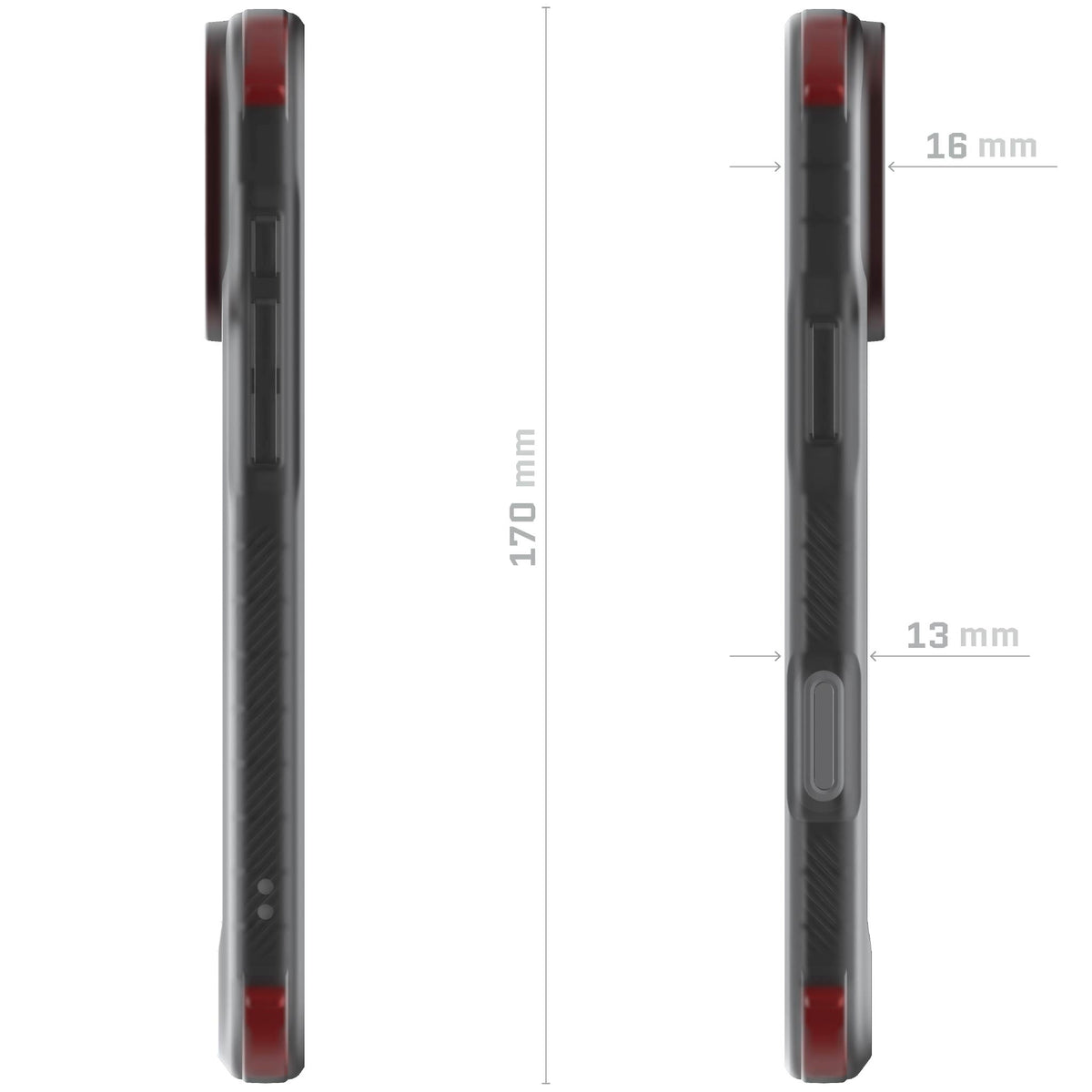 iPhone 18 Pro Max Case Smoke MagSafe Protective Phone Cover Shockproof Magnetic Mag Safe Slim Thin