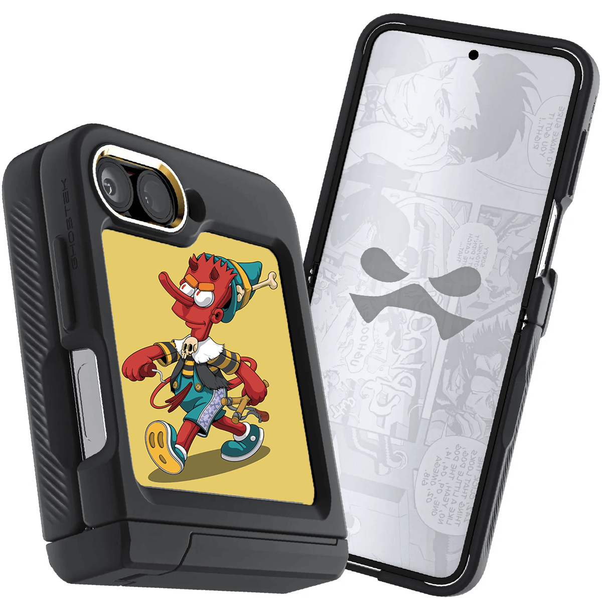 Samsung Galaxy Z Flip 6 BAROCCHIO DEVIL by Dhani Barragán Artist Artwork Protective Phone Case Limited Edition Collab Cover