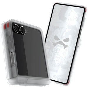 
                                Galaxy Z Flip 7 Protective Clear MagSafe Case  — COVERT