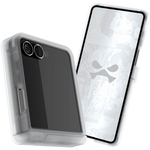 Samsung Galaxy Z Flip7 Case Clear Protective Phone Cover Magnetic MagSafe Kickstand