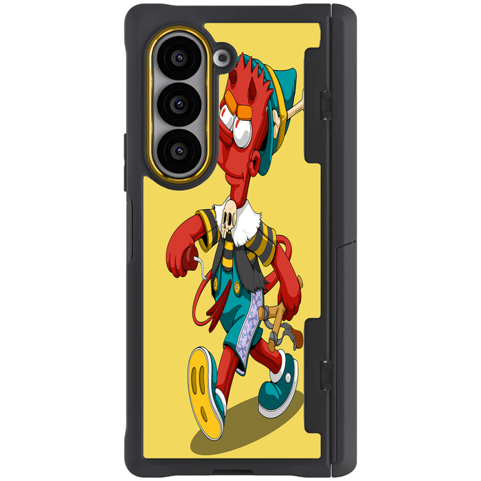 Galaxy Z Fold 6 BAROCCHIO DEVIL by Dhani Barragán Artist Artwork Protective Phone Case Limited Edition Collab Cover
