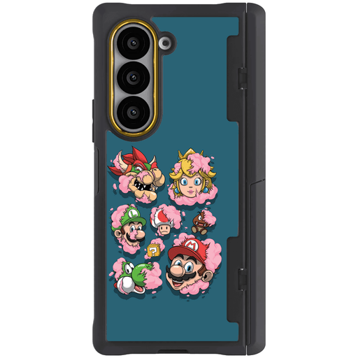 Galaxy Z Fold 6 DECONSTRUCTED SUPER M CHUNKS by Dhani Barragán Artist Artwork Protective Phone Case Limited Edition Collab Cover