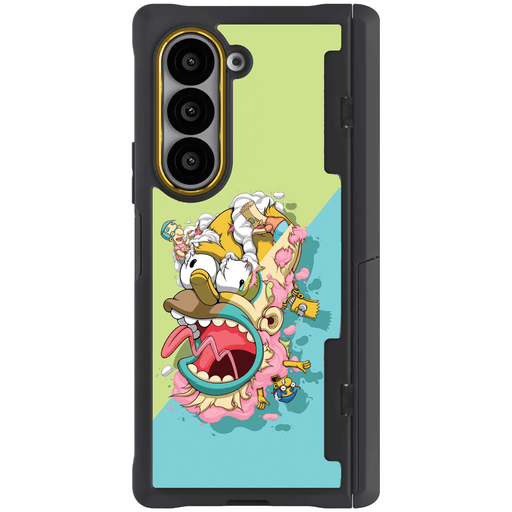 Galaxy Z Fold 6 DECONSTRUCTED YINYÁNG by Dhani Barragán Artist Artwork Protective Phone Case Limited Edition Collab Cover