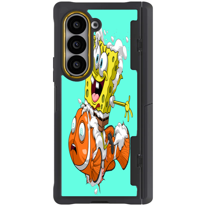 Galaxy Z Fold 6 NOT SO FUNNY by Dhani Barragán Artist Artwork Protective Phone Case Limited Edition Collab Cover