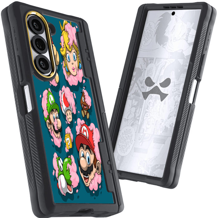 Samsung Galaxy Z Fold 6 DECONSTRUCTED SUPER M CHUNKS by Dhani Barragán Artist Artwork Protective Phone Case Limited Edition Collab Cover