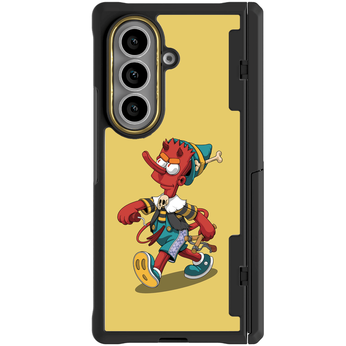 Galaxy Z Fold 7 BAROCCHIO DEVIL by Dhani Barragán Artist Artwork Protective Phone Case Limited Edition Collab Cover
