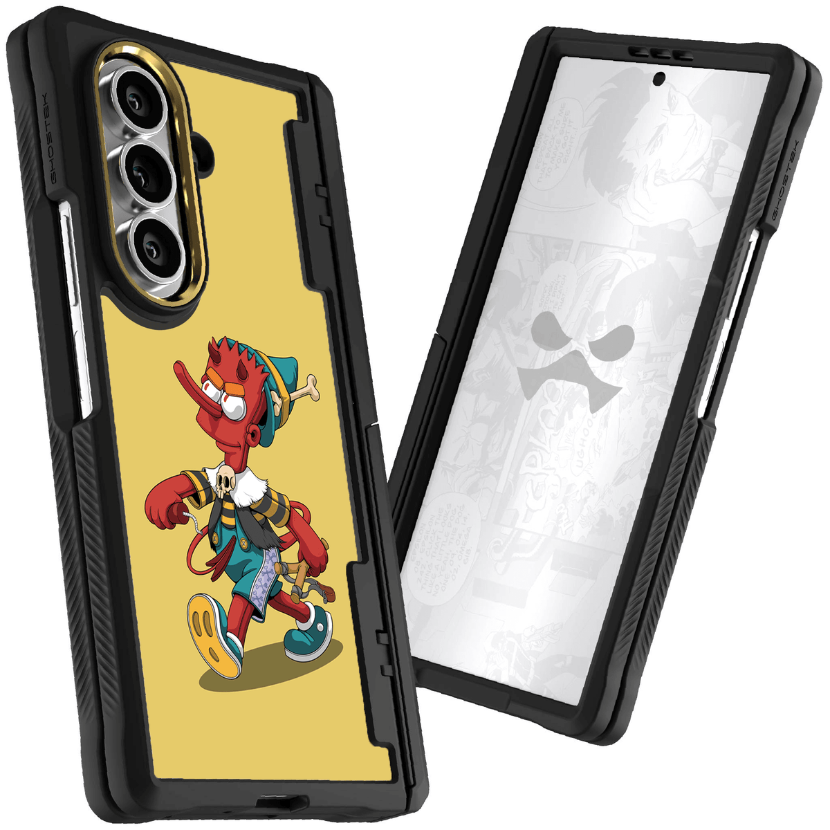 Samsung Galaxy Z Fold 7 BAROCCHIO DEVIL by Dhani Barragán Artist Artwork Protective Phone Case Limited Edition Collab Cover