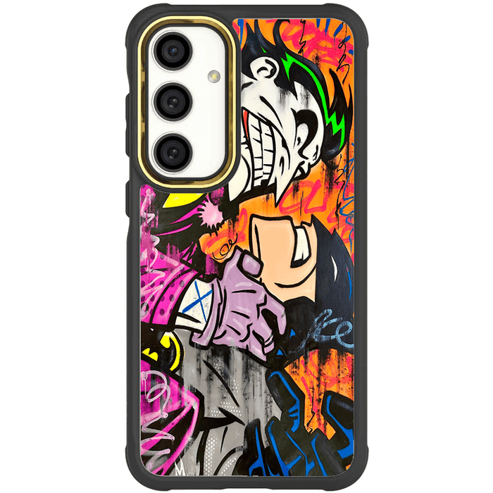 Samsung Galaxy S24 Plus Joker vs Batman - Spraypaint Case Phone Cover