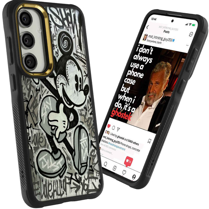 Samsung Galaxy S24 Plus Mickey Mouse Everything Turns Grey Case