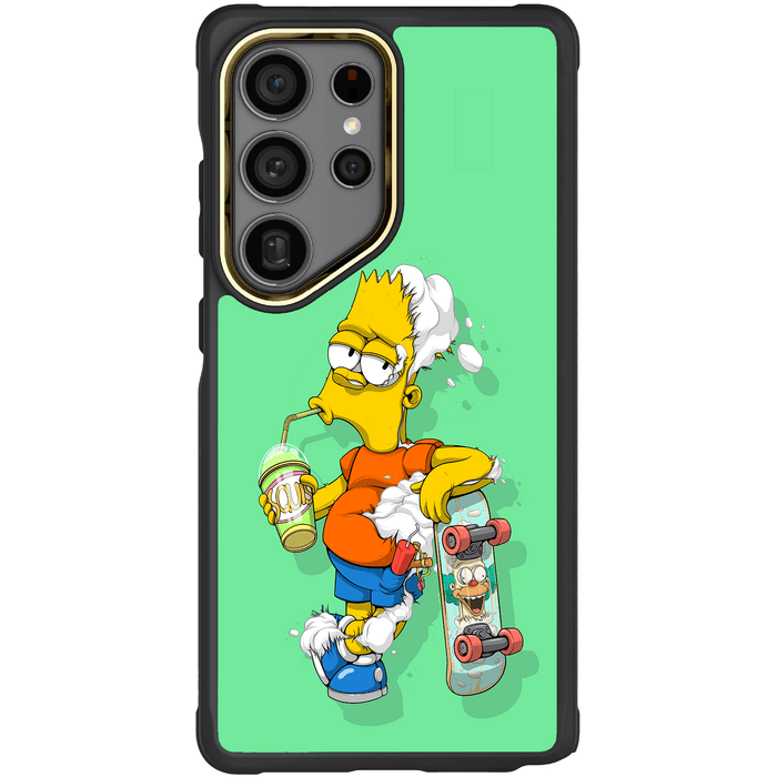 Galaxy S25 Ultra DECONSTRUCTED BART by Dhani Barragán Artist Artwork Protective Phone Case Limited Edition Collab Cover