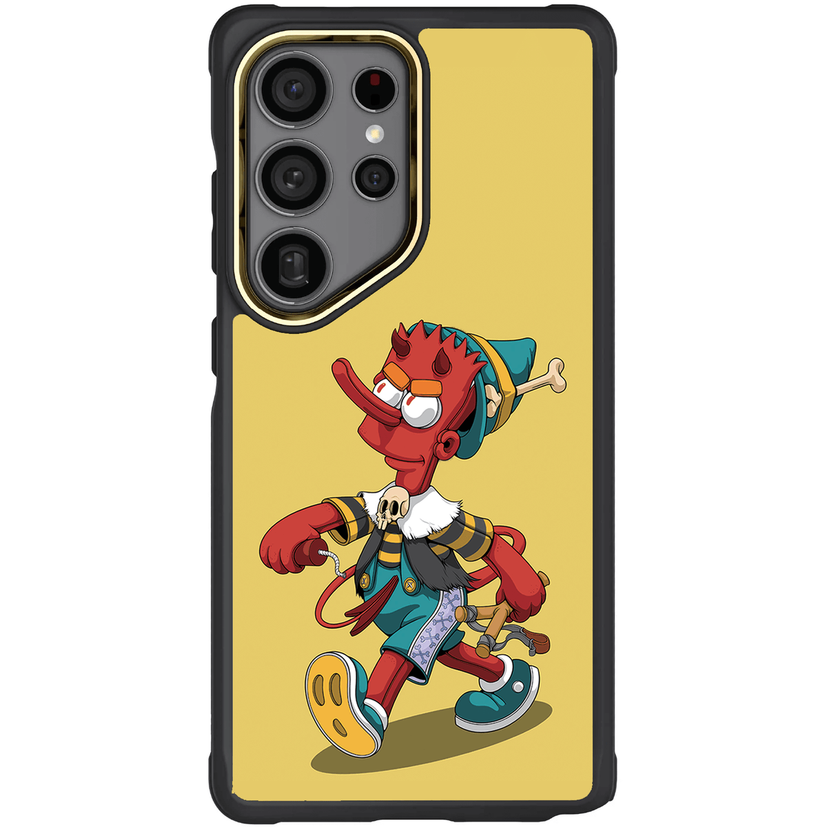 Galaxy S25 Ultra BAROCCHIO DEVIL by Dhani Barragán Artist Artwork Protective Phone Case Limited Edition Collab Cover