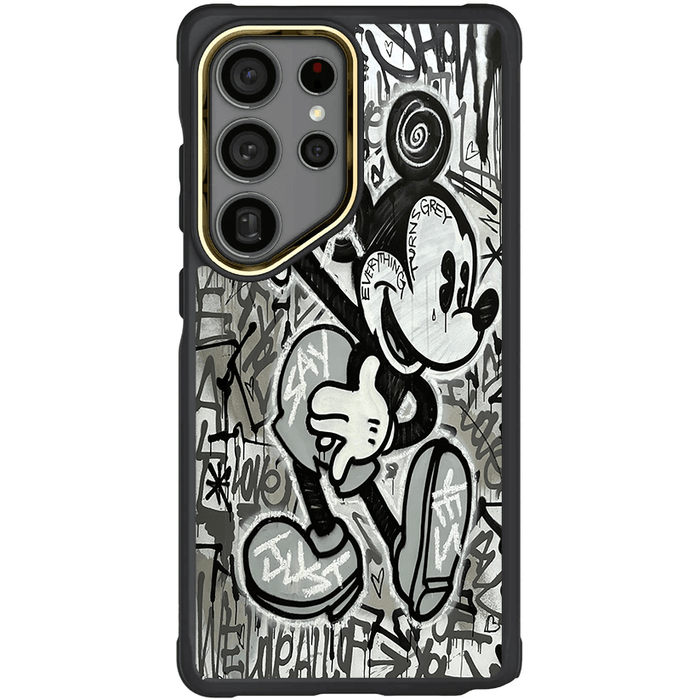 Mickey Mouse Everything Turns Grey Protective Phone Case