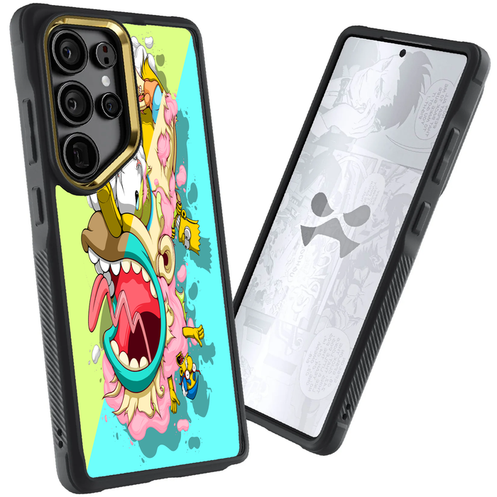 Samsung Galaxy S25 Ultra DECONSTRUCTED YINYÁNG by Dhani Barragán Artist Artwork Protective Phone Case Limited Edition Collab Cover