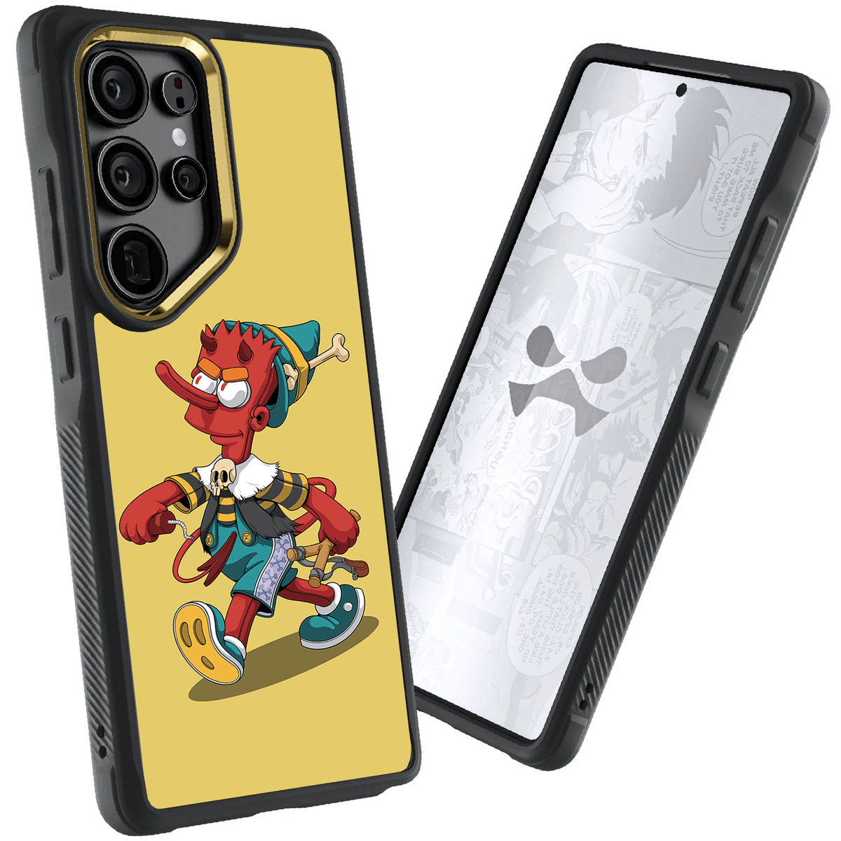 Samsung Galaxy S25 Ultra BAROCCHIO DEVIL by Dhani Barragán Artist Artwork Protective Phone Case Limited Edition Collab Cover