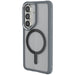 Galaxy S26 Clear Case MagSafe Protective Phone Cover Magnetic Ring Shockproof Premium Cool Gray
